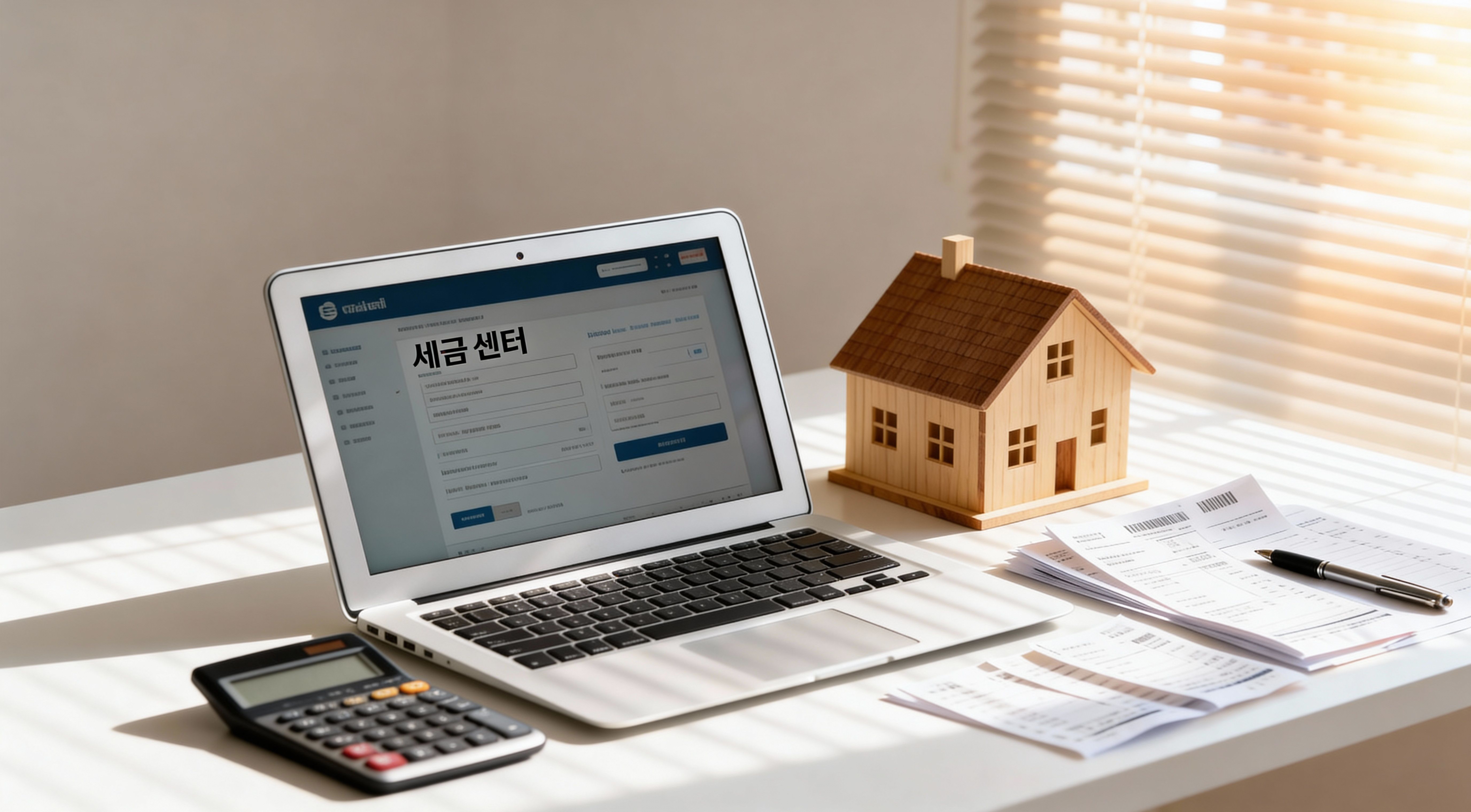 호주 세금 신고를 위해 ATO Boarding 절차를 준비하는 회계 및 세무 업무 환경 이미지