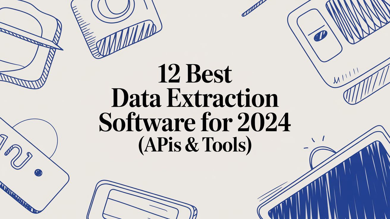12 Best Data Extraction Software for 2024 (APIs & Tools)