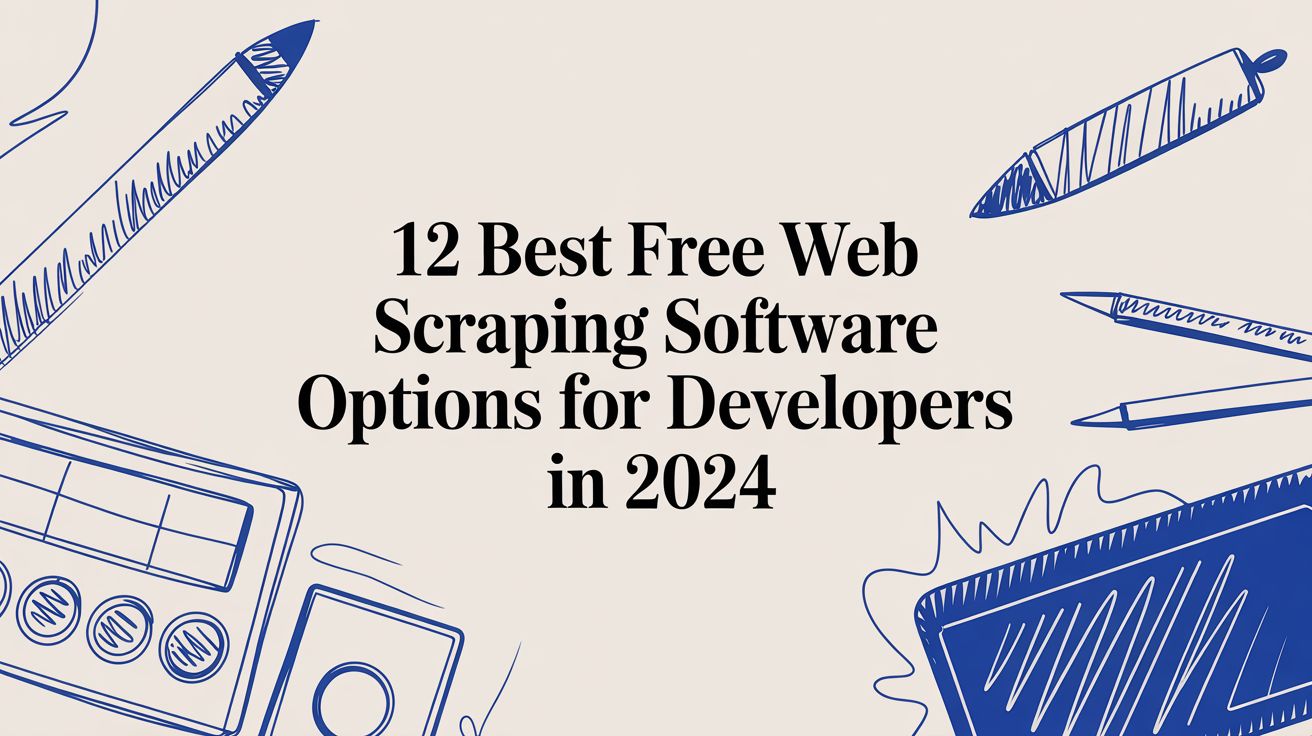 12 Best Free Web Scraping Software Options for Developers in 2024