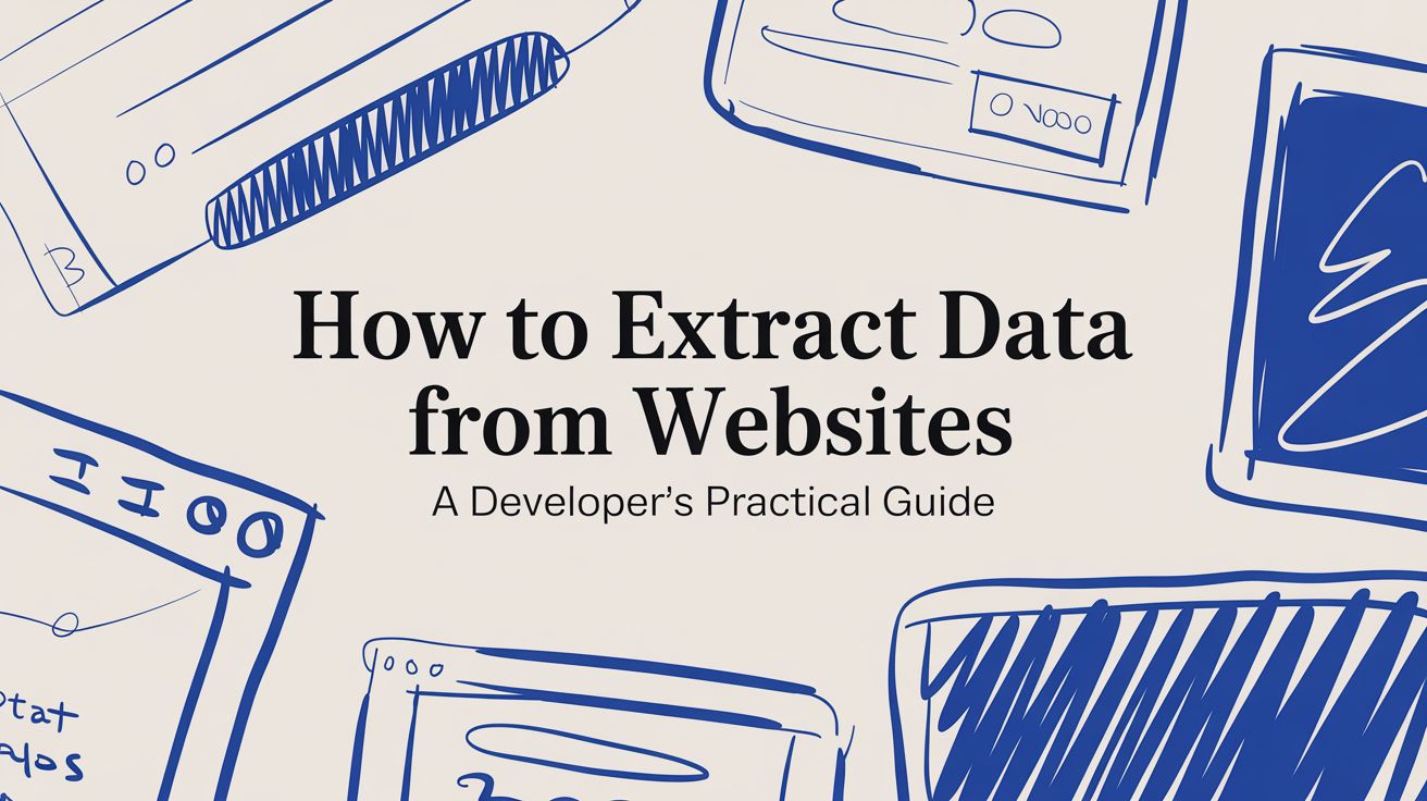 How to Extract Data from Websites: A Developer's Practical Guide