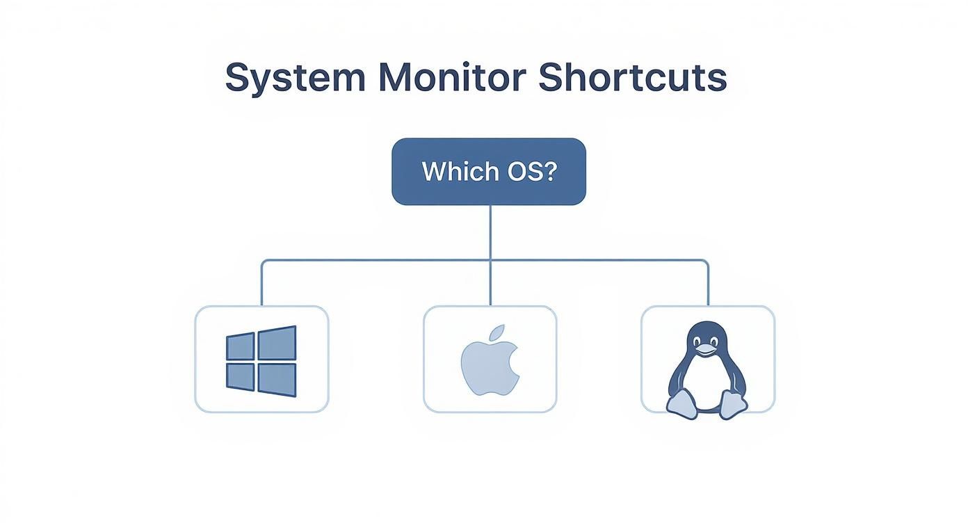 Infographic about task manager shortcut