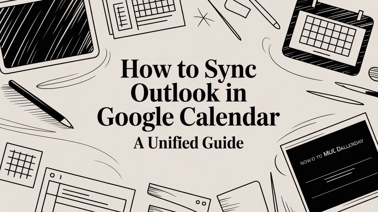 How to Sync Outlook in Google Calendar A Unified Guide | Calendar0 Blog ...