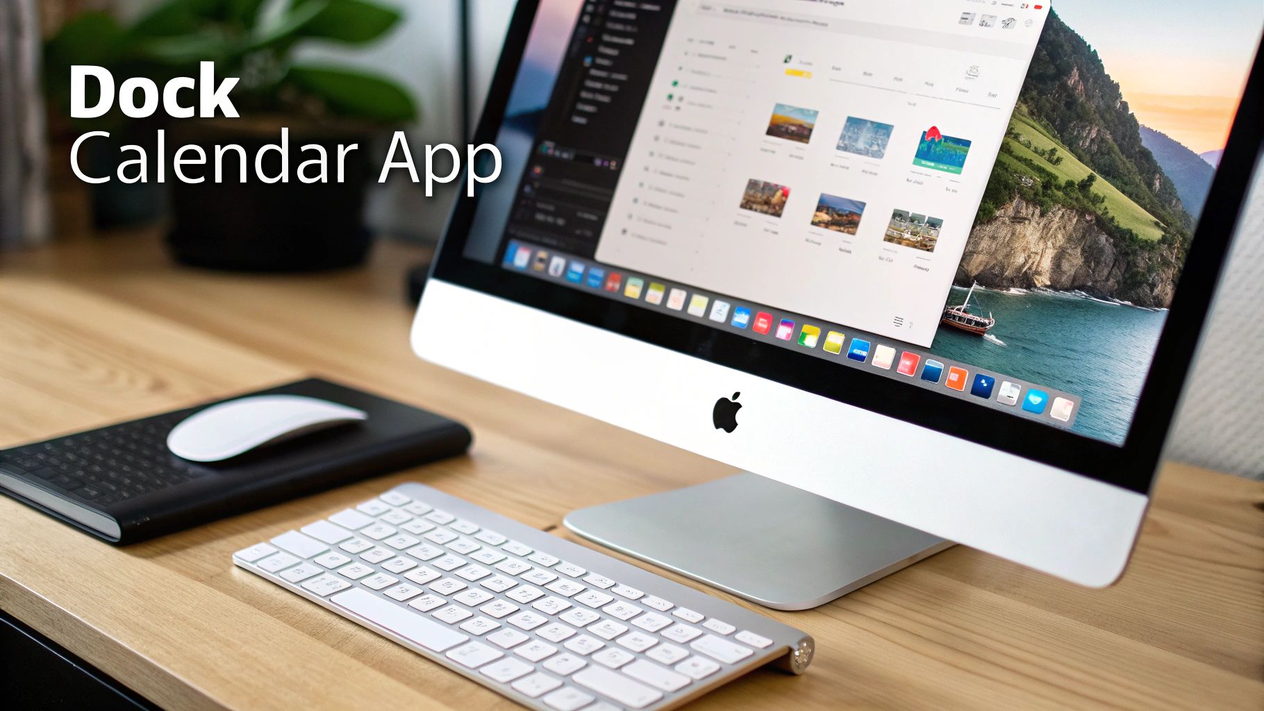A screenshot from Google Chrome showing the 'Install app' option to create a PWA for Google Calendar.