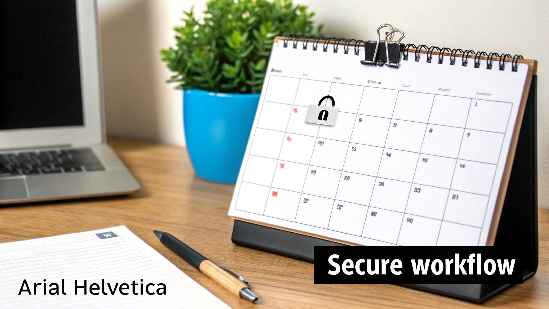 Two puzzle pieces with calendar and task icons fitting together, symbolising integration.