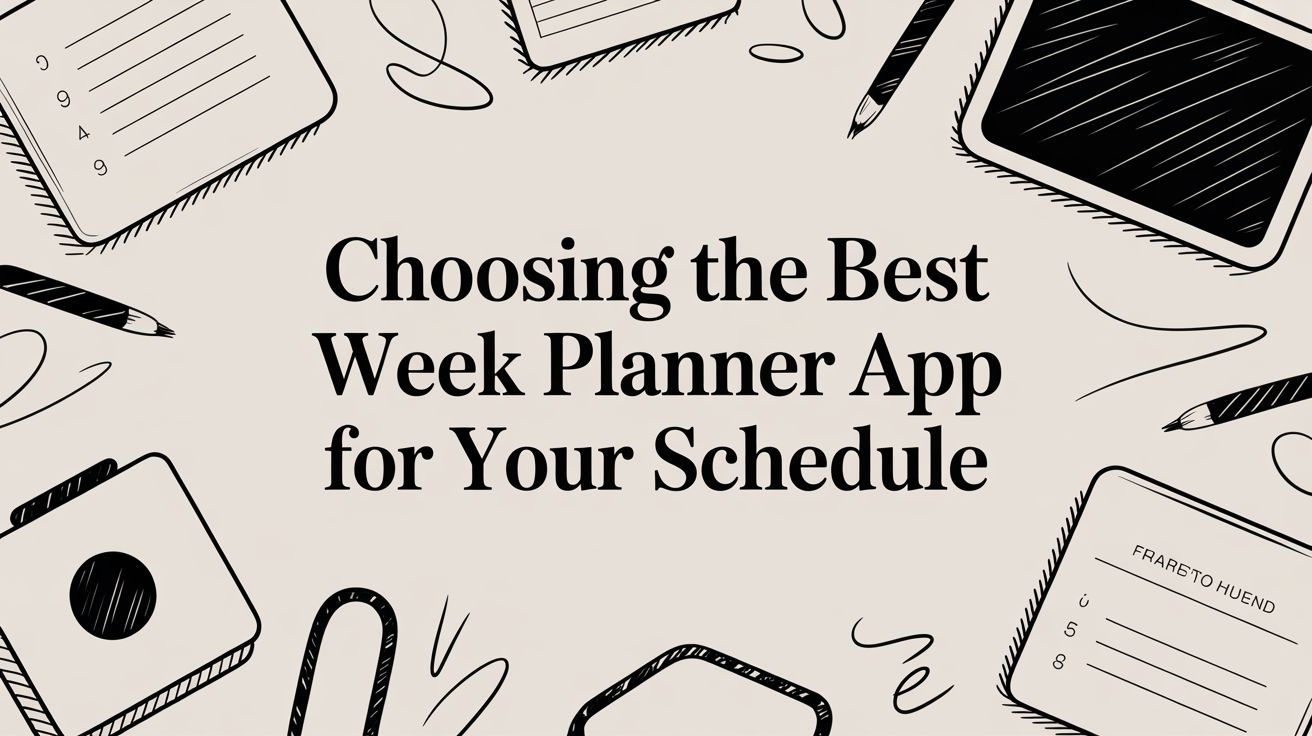 Choosing the Best Week Planner App for Your Schedule | Calendar0 Blog ...