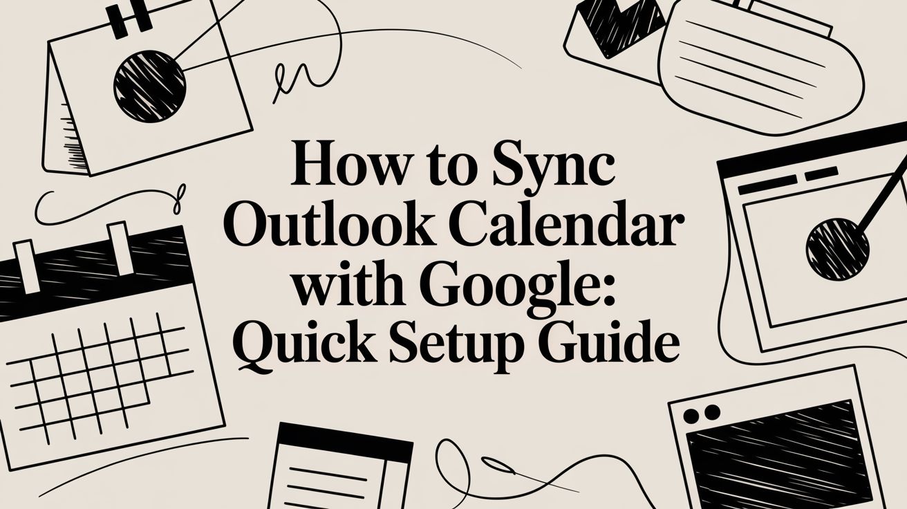 How to sync outlook calendar with google quick setup guide Calendar0