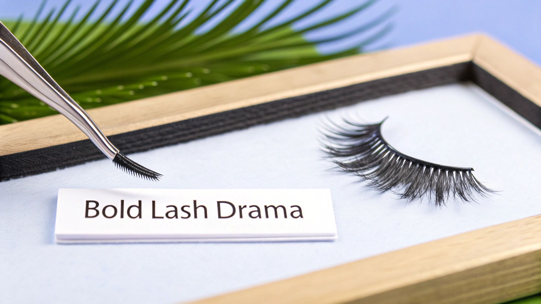 Close-up of a person's eye showcasing long, full, and perfectly applied classic lash extensions.