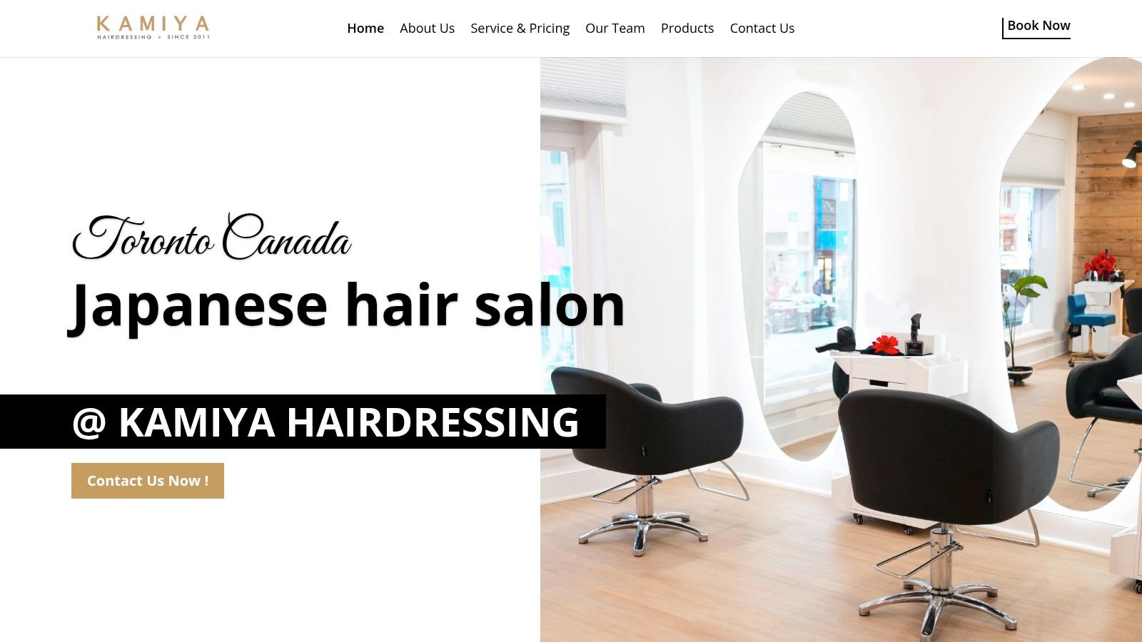 Kamiya Hairdressing (Midtown Toronto)