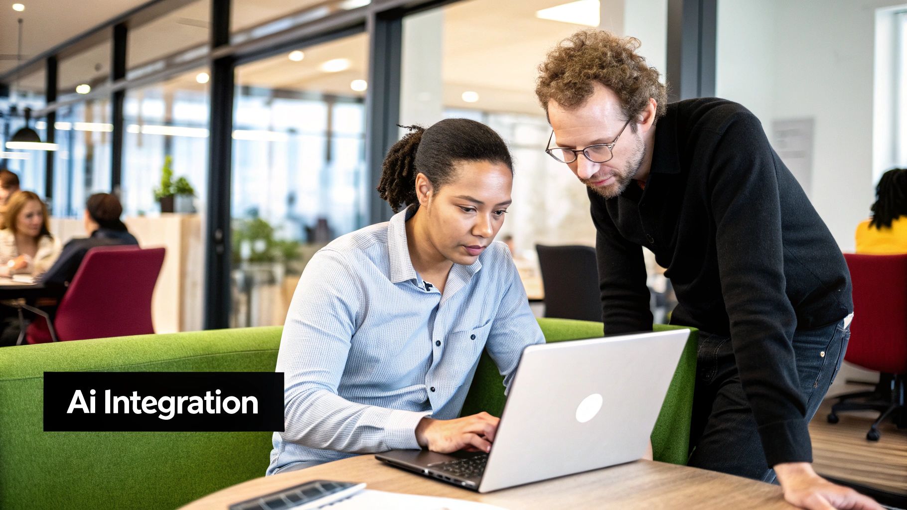 Image depicting diverse individuals collaborating