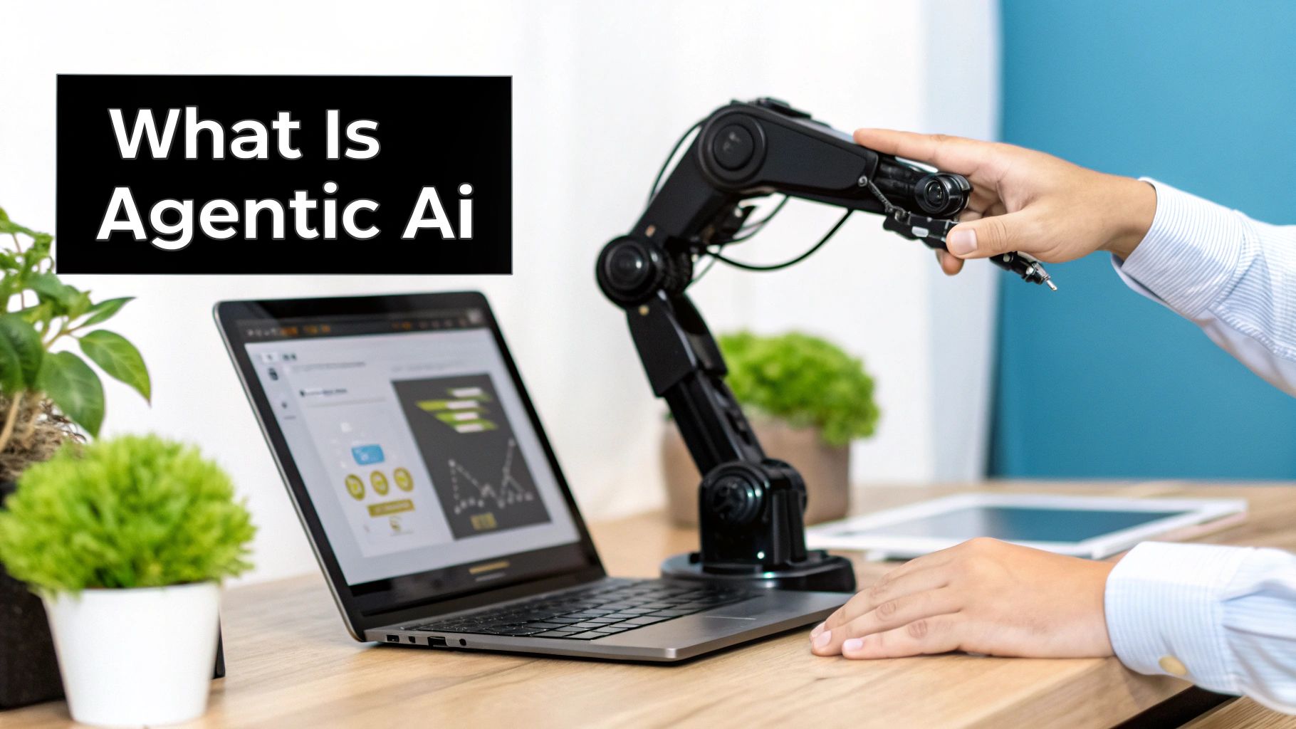 An illustration showing the interconnected fields within Artificial Intelligence, including machine learning, natural language processing, and robotics.
