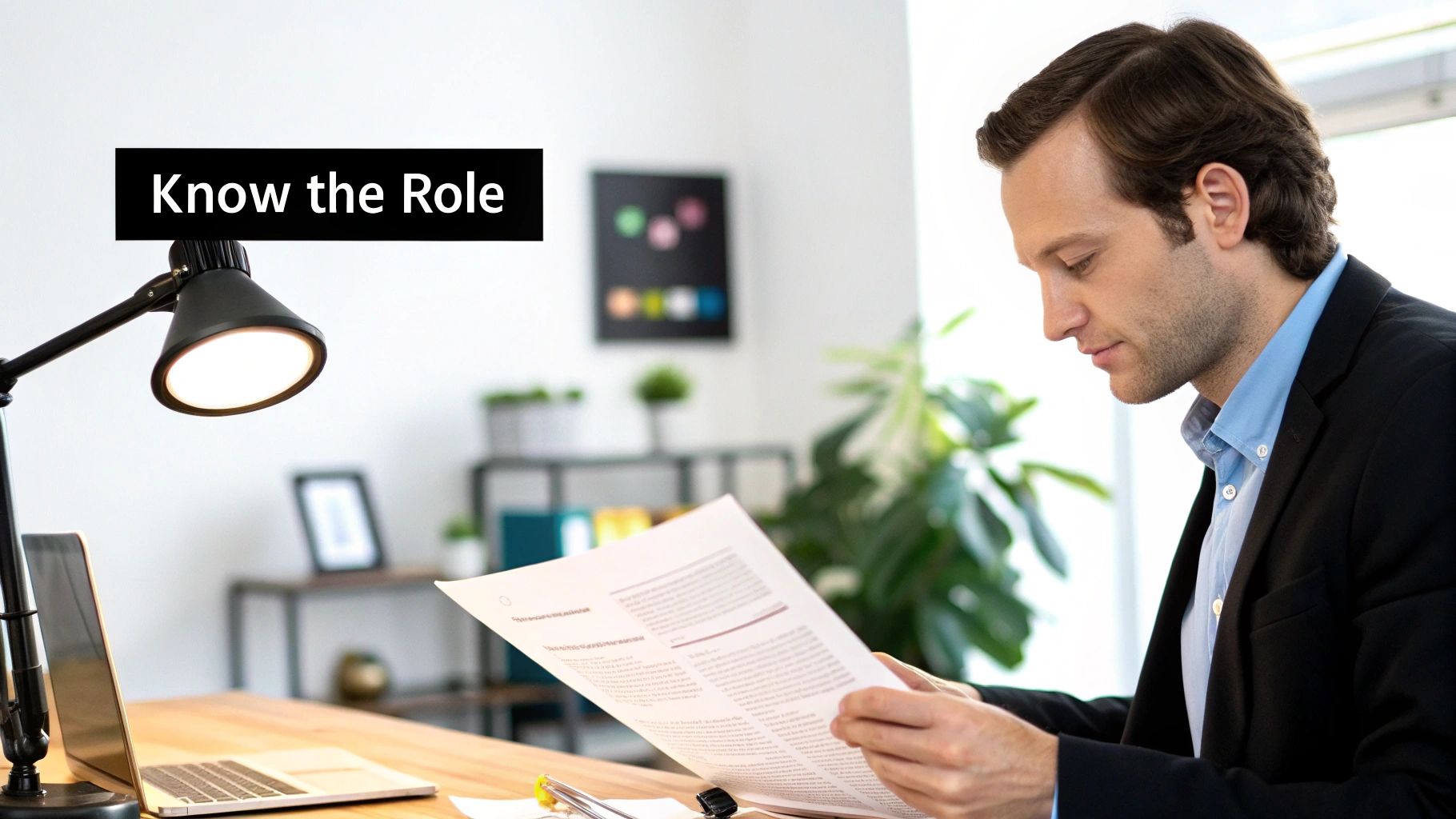 A person's hands typing on a laptop with a focused expression, suggesting the meticulous work of crafting a CV.