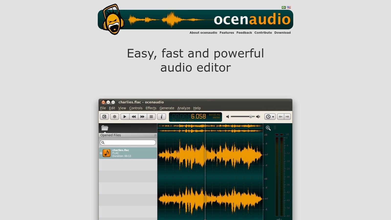 Ocenaudio: The Fast & Efficient Audio Editor
