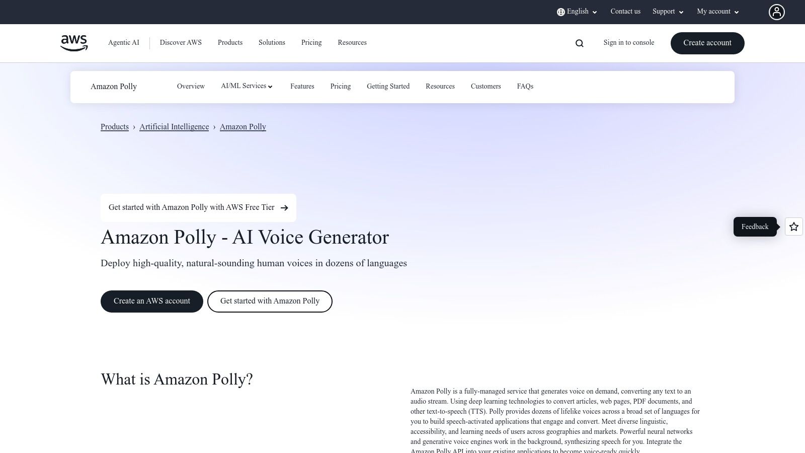 Amazon Polly
