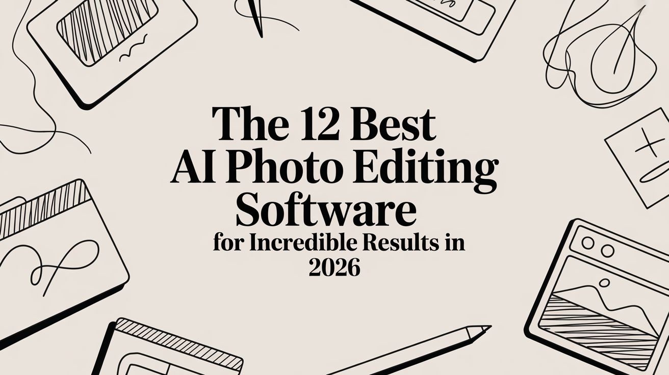 The 12 Best AI Photo Editing Software for Incredible Results in 2026