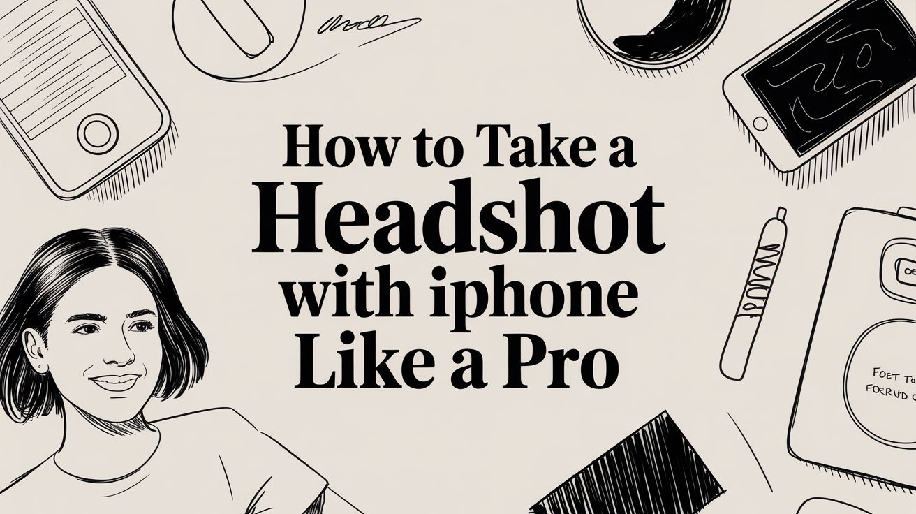 How to Take a Headshot with iPhone Like a Pro