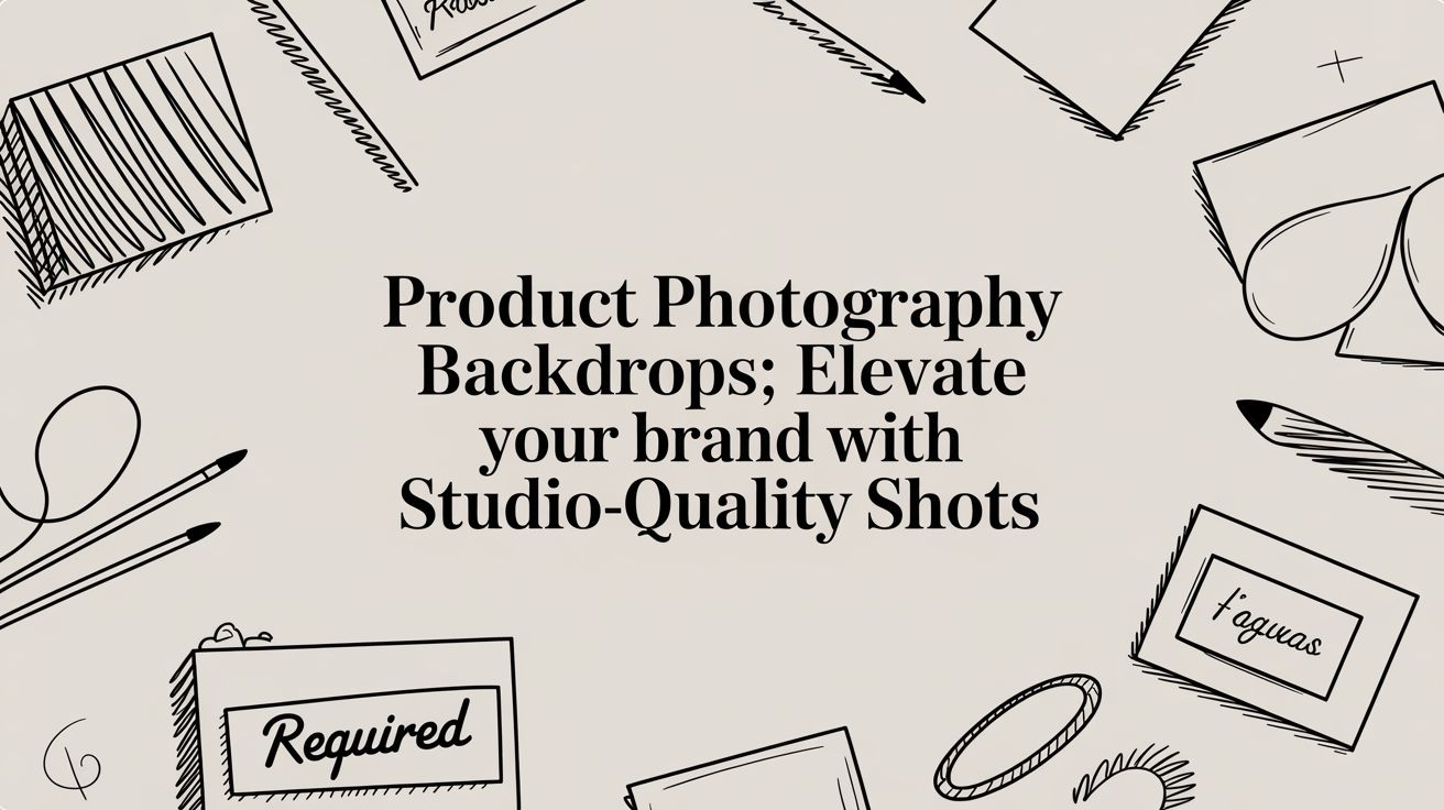 Product photography backdrops: Elevate Your Brand with Studio-Quality Shots