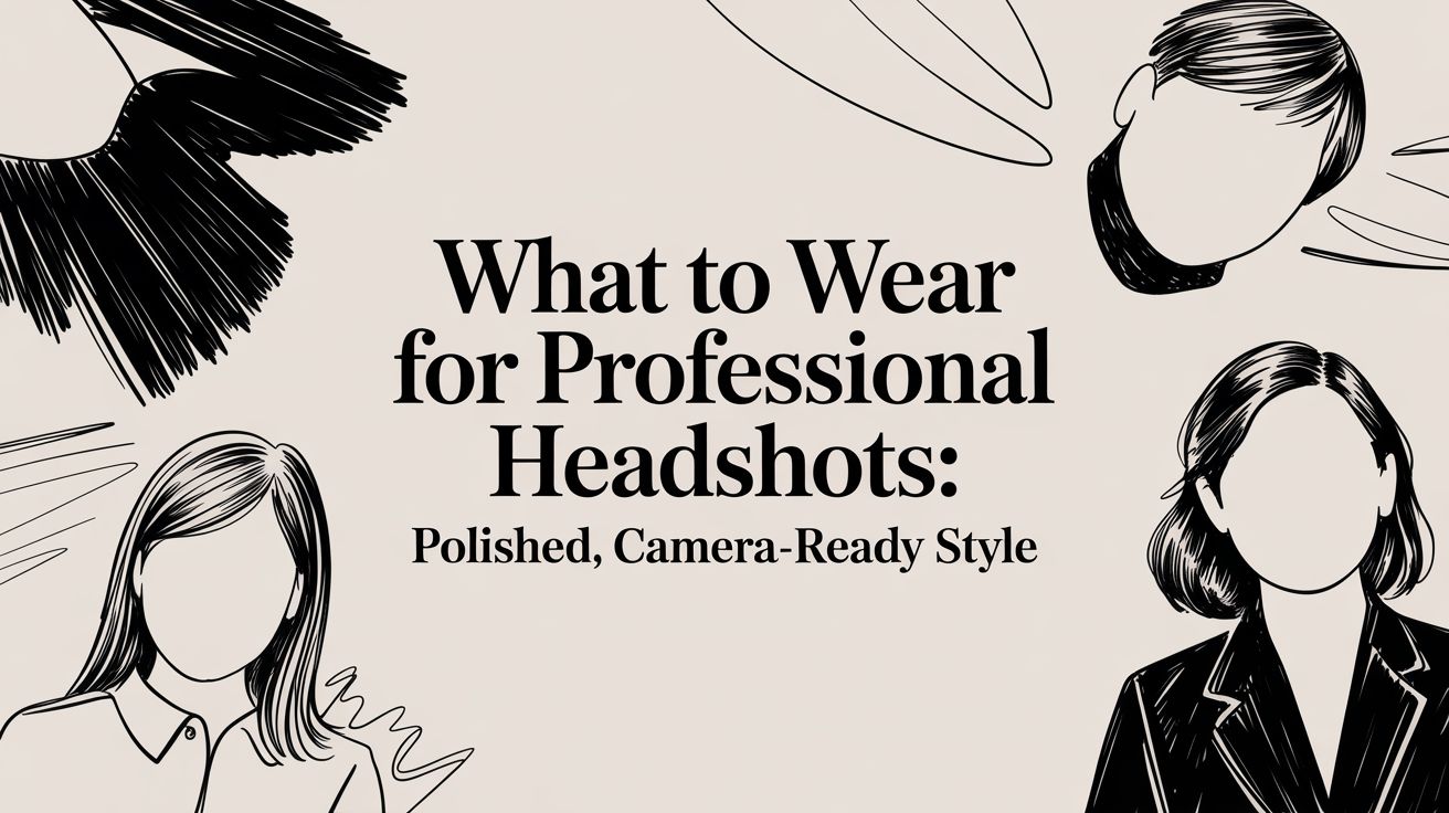 What to Wear for Professional Headshots: Polished, Camera-Ready Style