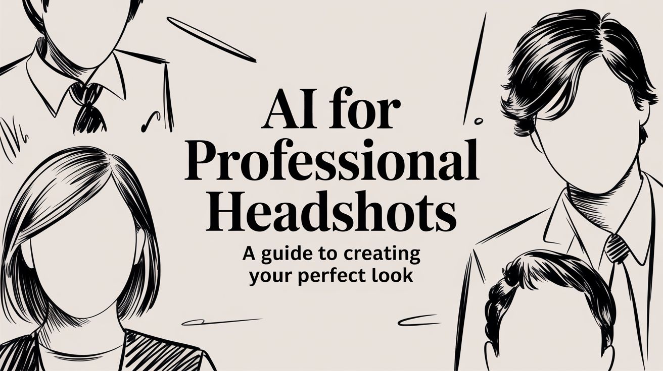 プロのプロフィール写真におけるAI 完璧なルックを作るためのガイド