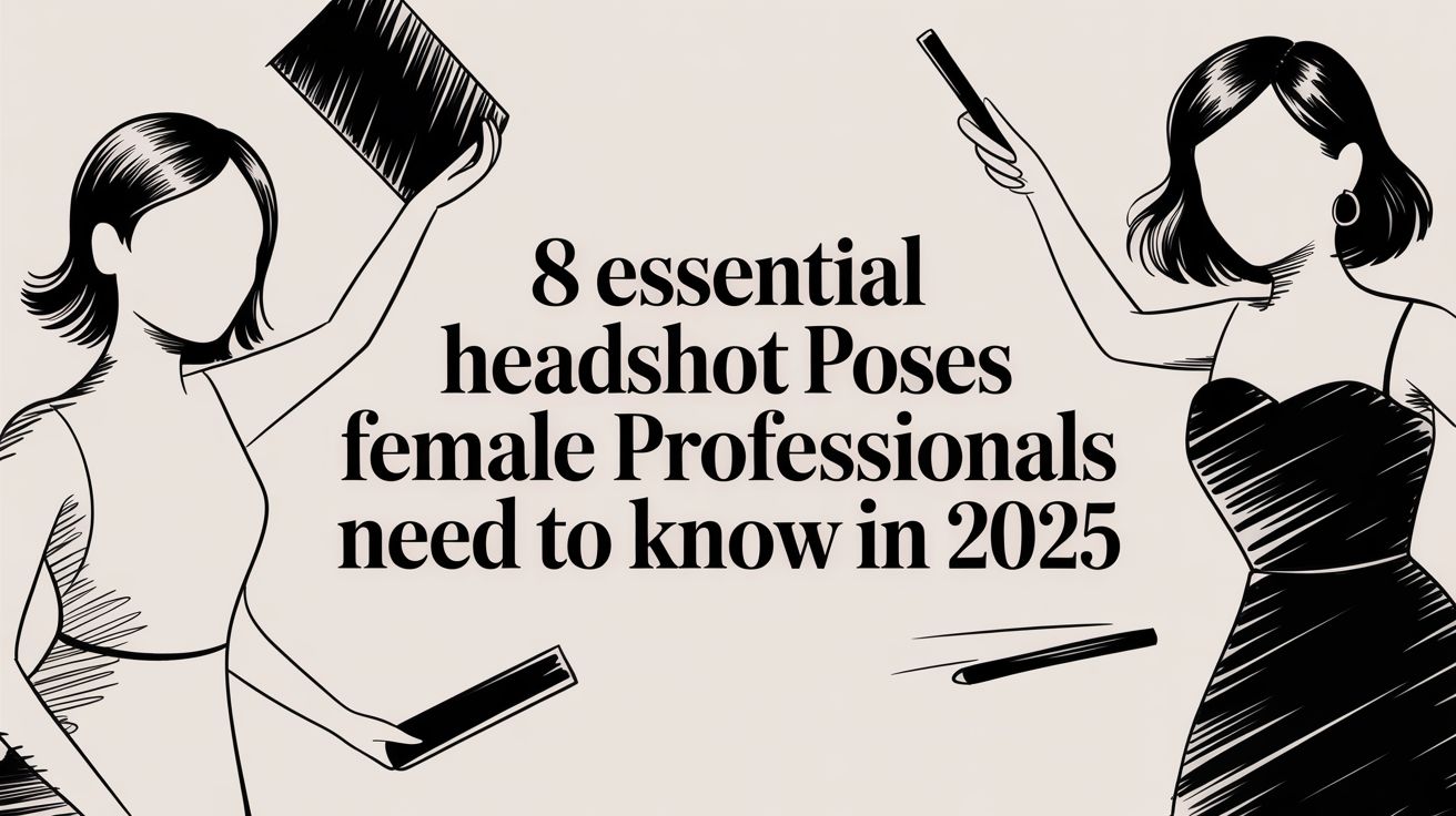 8 Essential Headshot Poses Female Professionals Need to Know in 2025