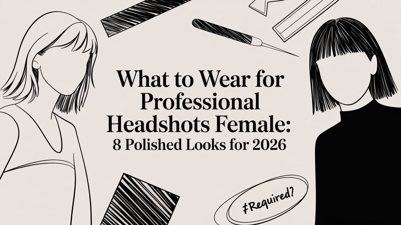 What to Wear for Professional Headshots Female: 8 Polished Looks for 2026