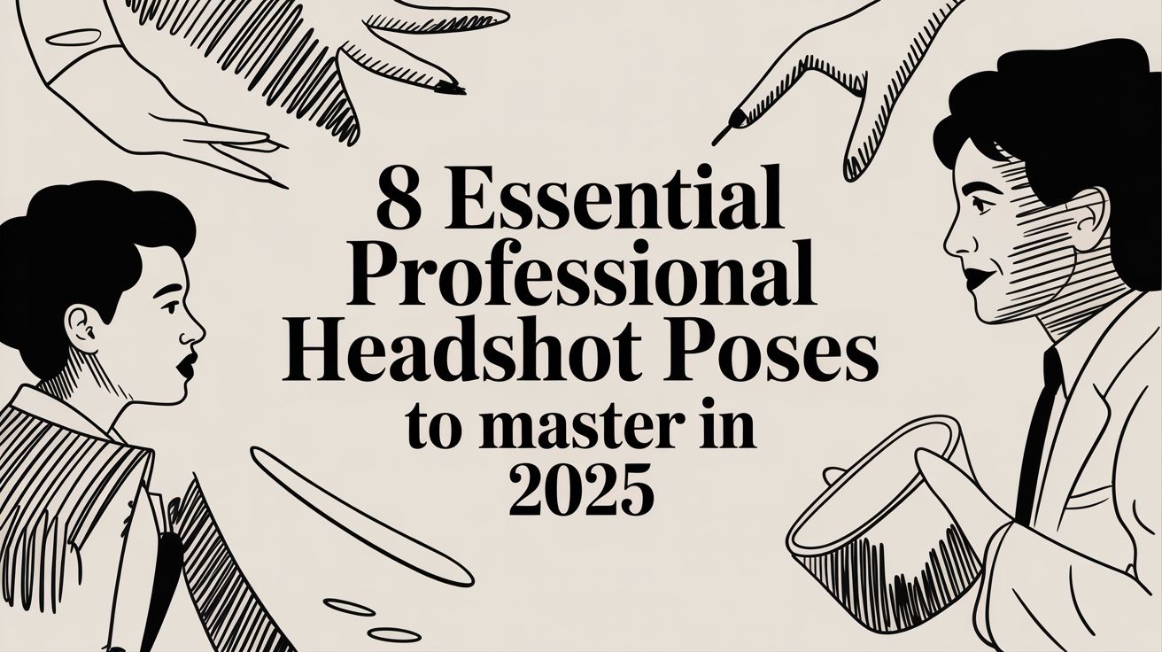8 Essential Professional Headshot Poses to Master in 2025