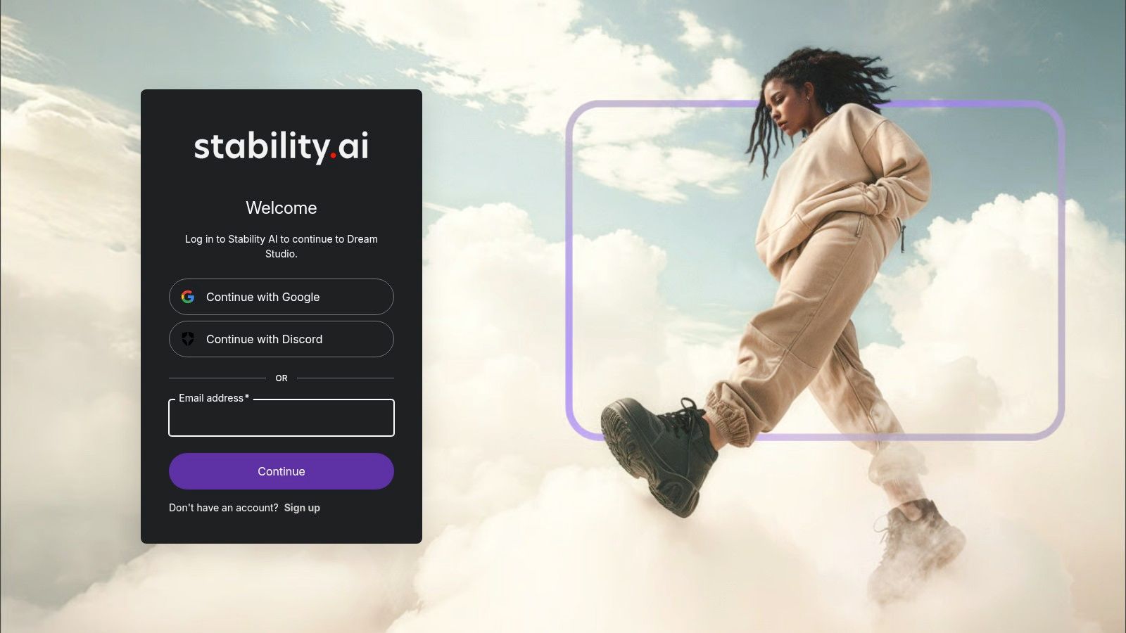 DreamStudio (Stability AI — Stable Diffusion)