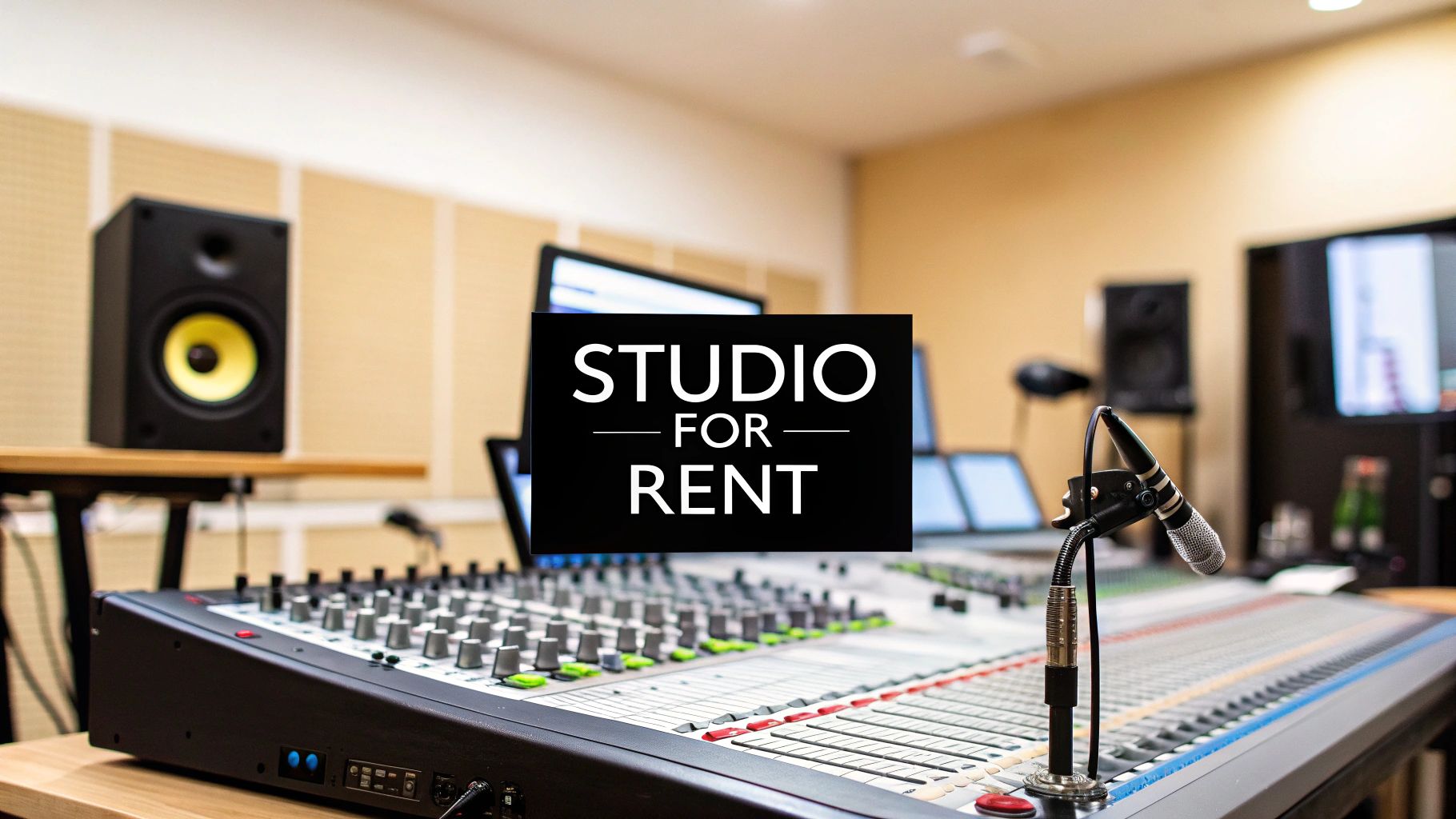 Find the Best Recording Studio for Rent