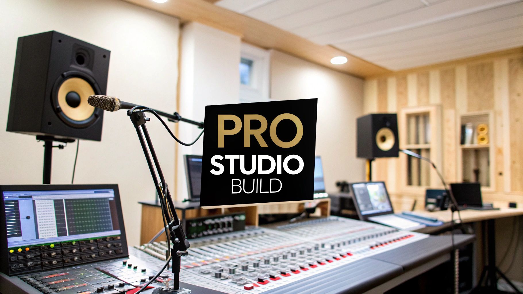 Build a Pro Recording Studio Room