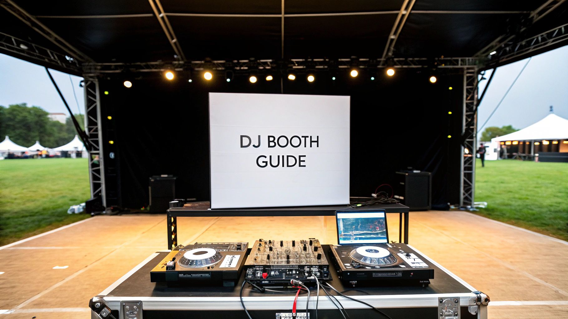 Your Ultimate DJ Booth Hire Guide