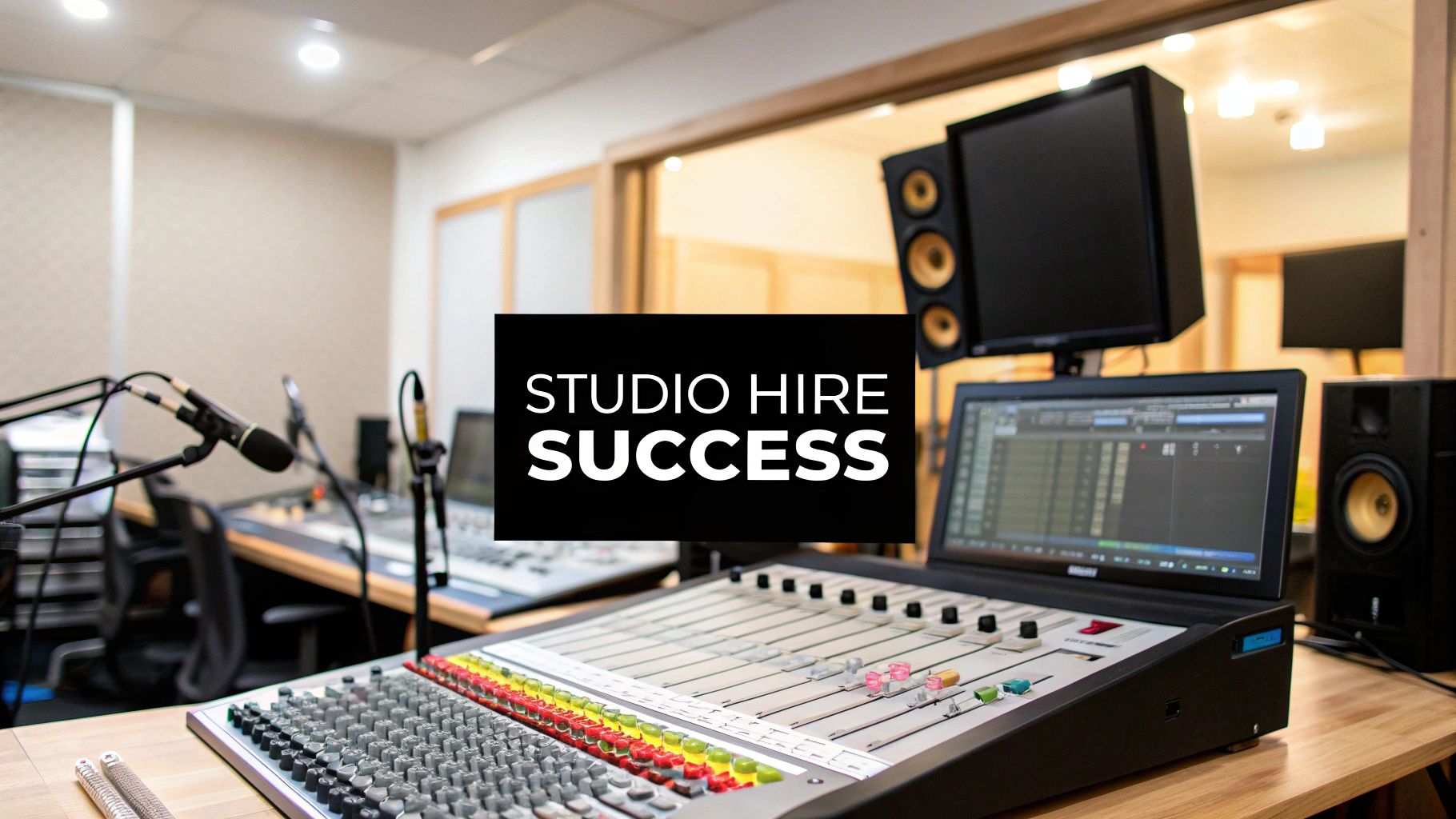 How to Make the Most of Your Recording Studio Hire