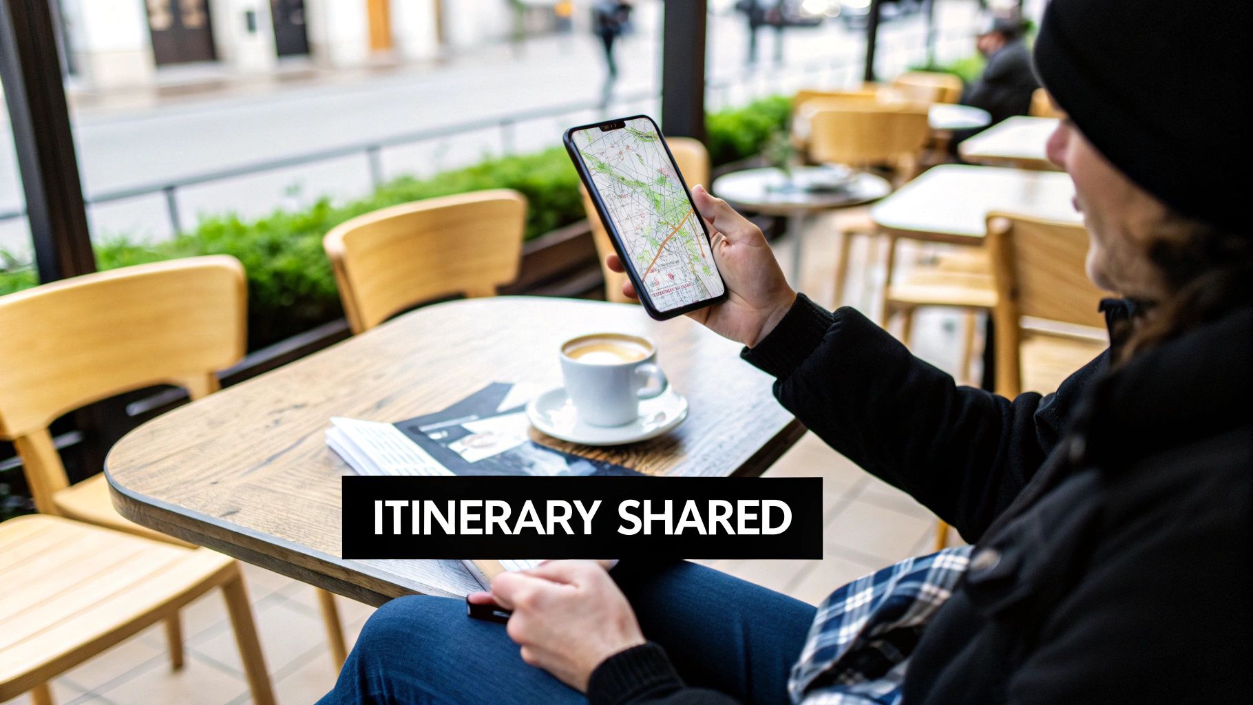 Share Your Itinerary with Trusted Contacts
