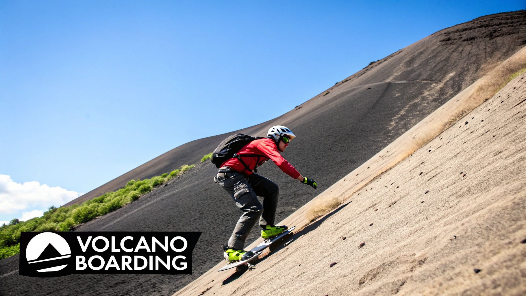 Volcano Boarding on Cerro Negro, Nicaragua