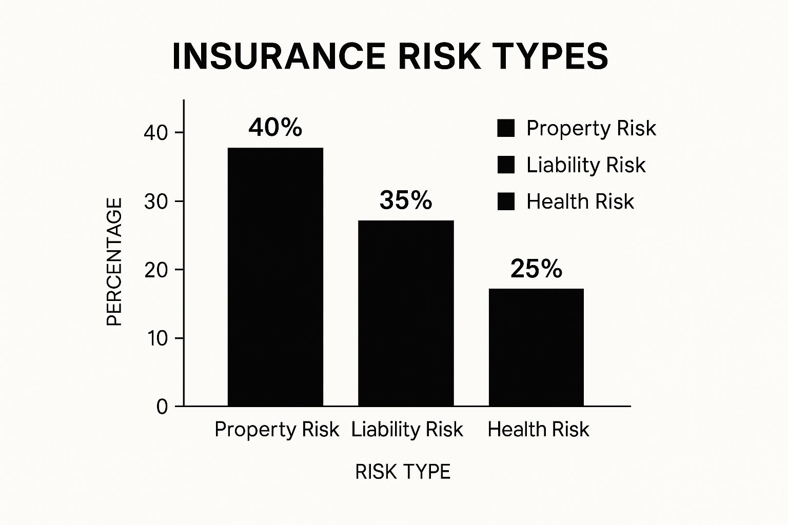 Infographic about assessing insurance risk