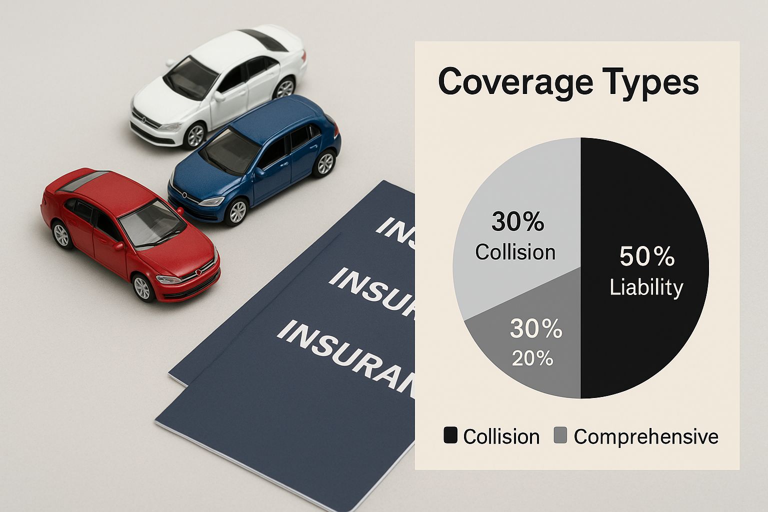 Infographic about car insurance coverage explained