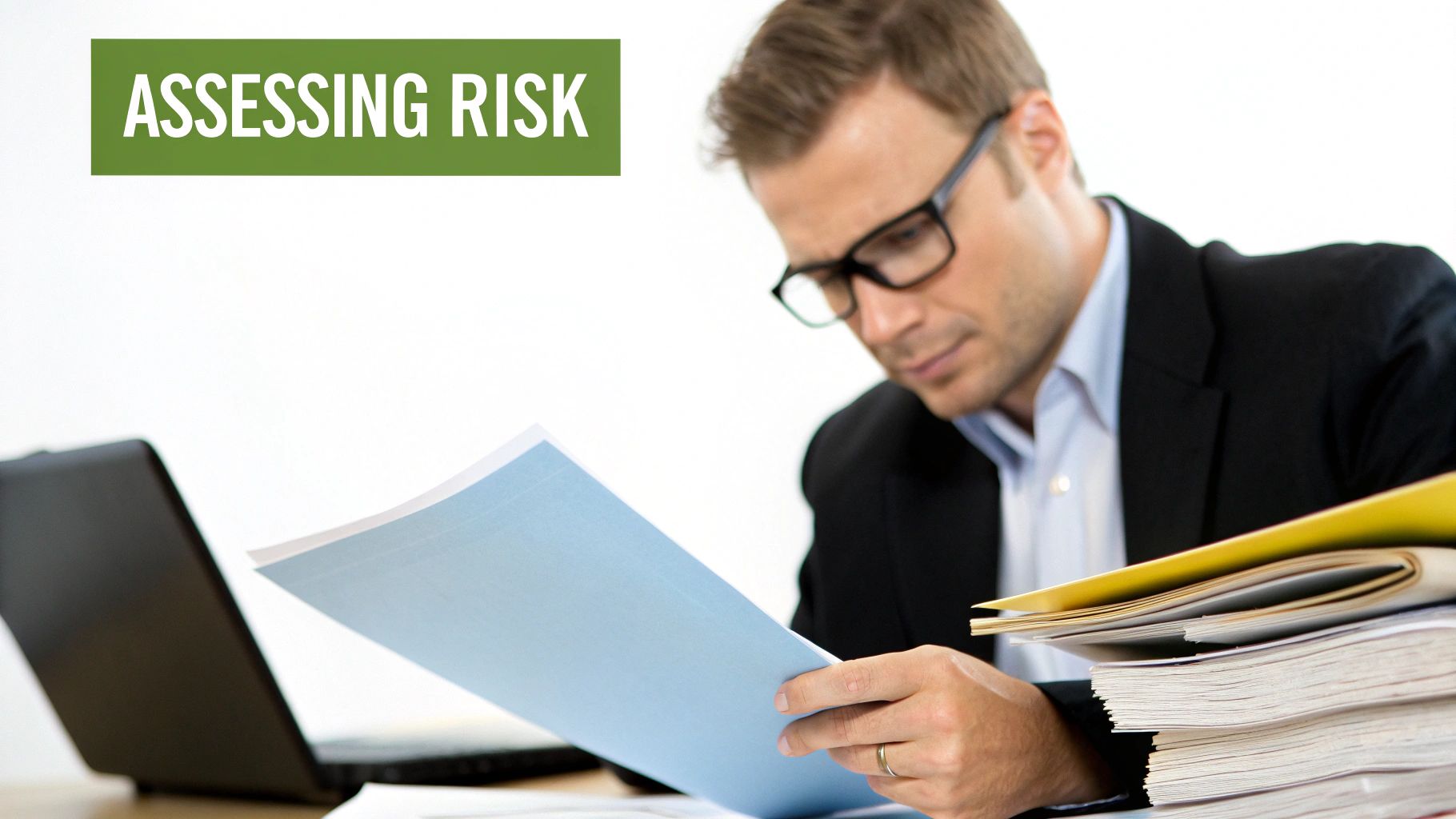 An abstract image representing data analysis and risk assessment in insurance