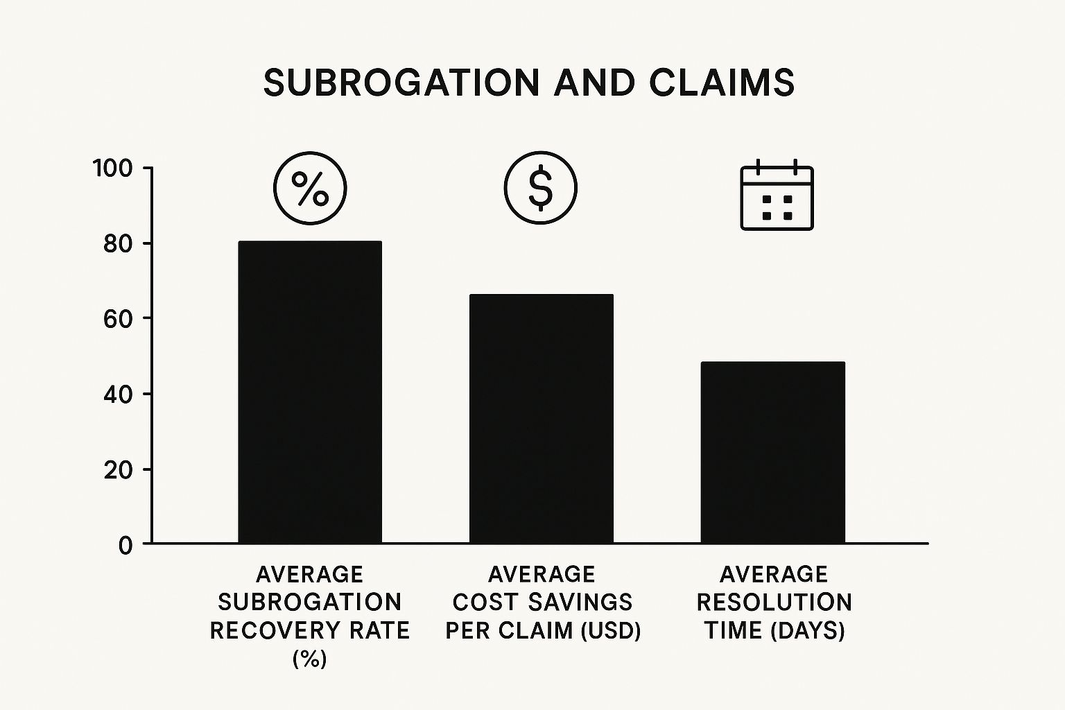 Infographic about what is subrogation