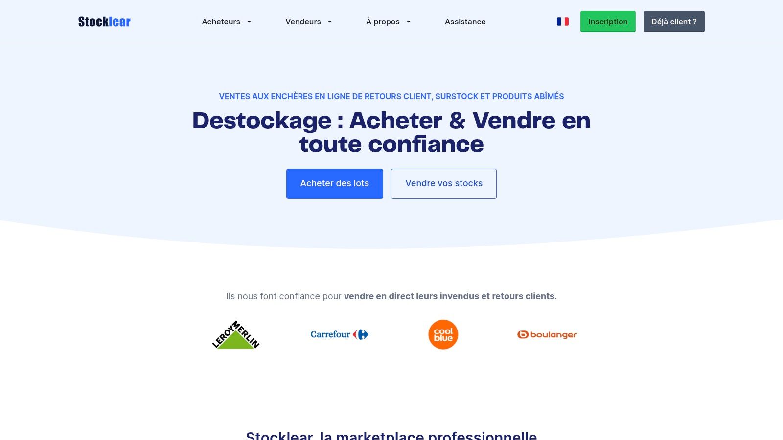 Stocklear: The Second Life of Unsold Goods from Major Brands