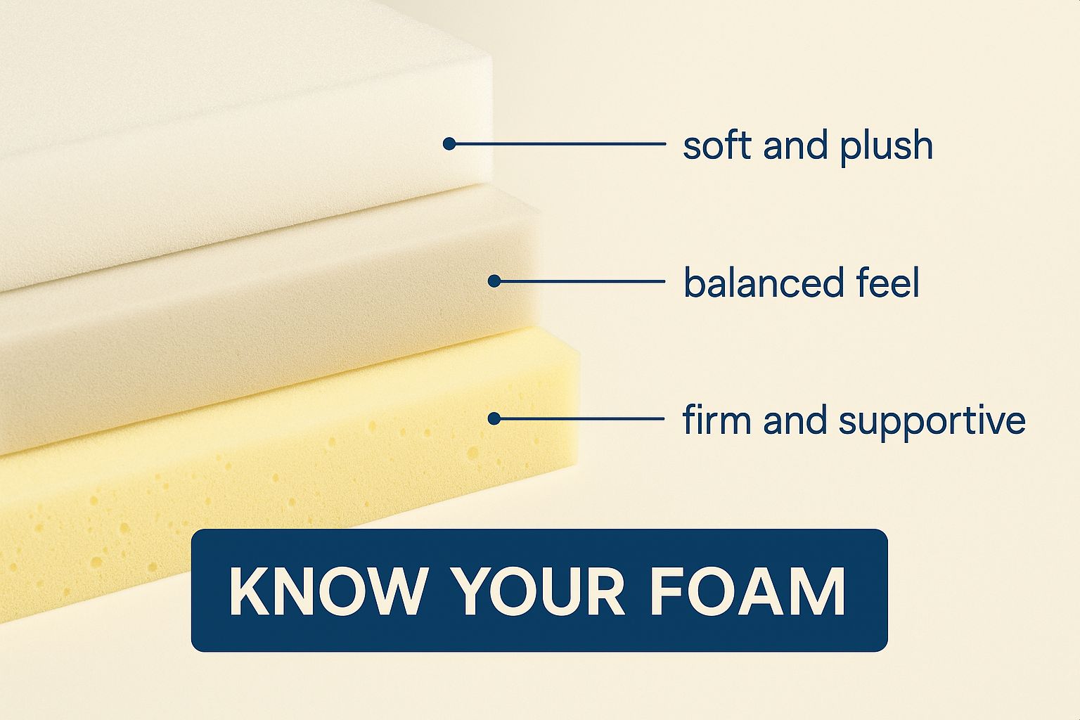 Infographic about single foam bed mattress