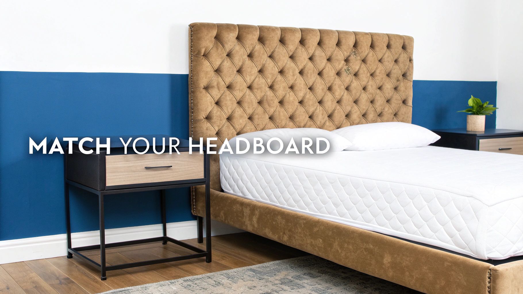 Couple enjoying the spacious comfort of a king bed in a well-lit bedroom