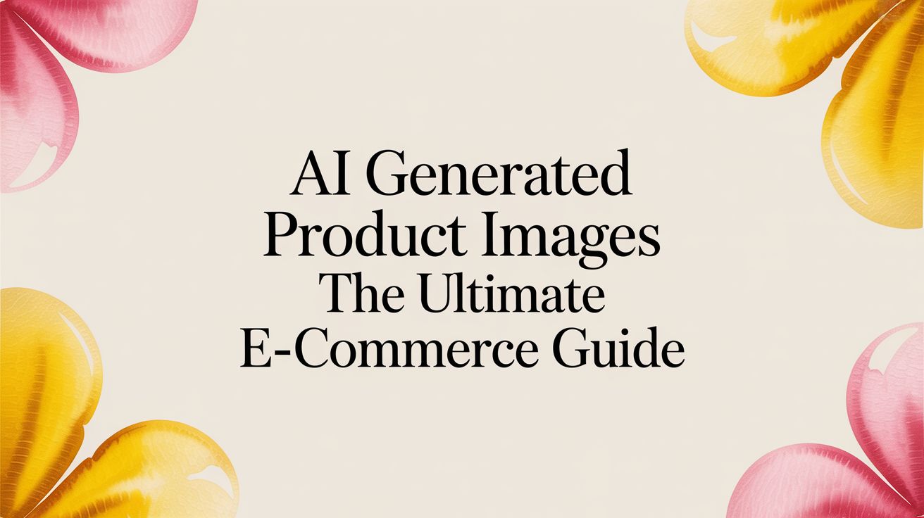 AI Generated Product Images The Ultimate E-commerce Guide