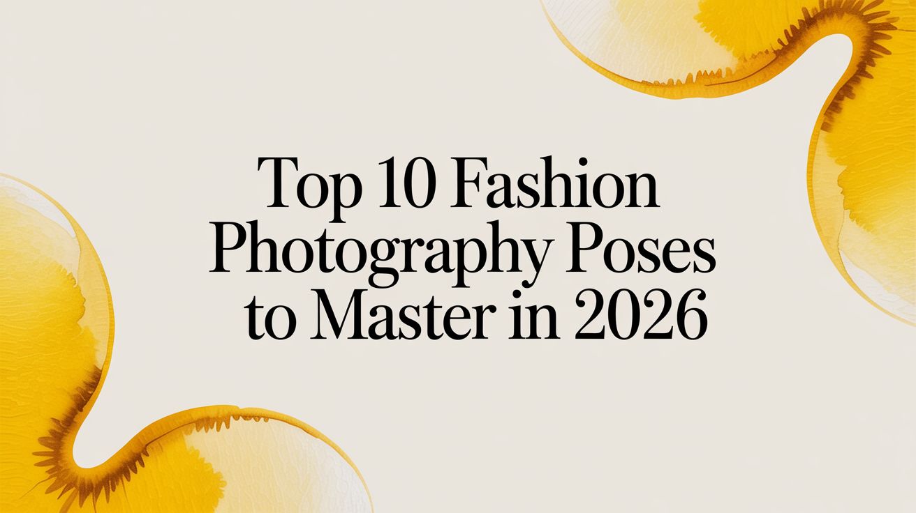 Top 10 Fashion Photography Poses to Master in 2026