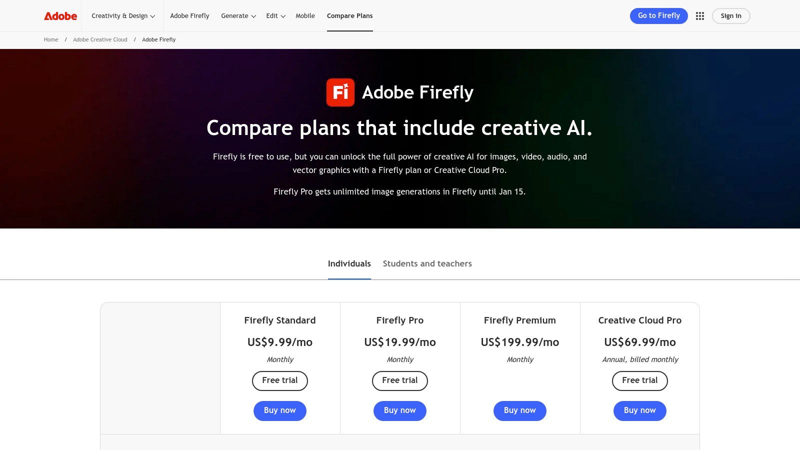Adobe Firefly
