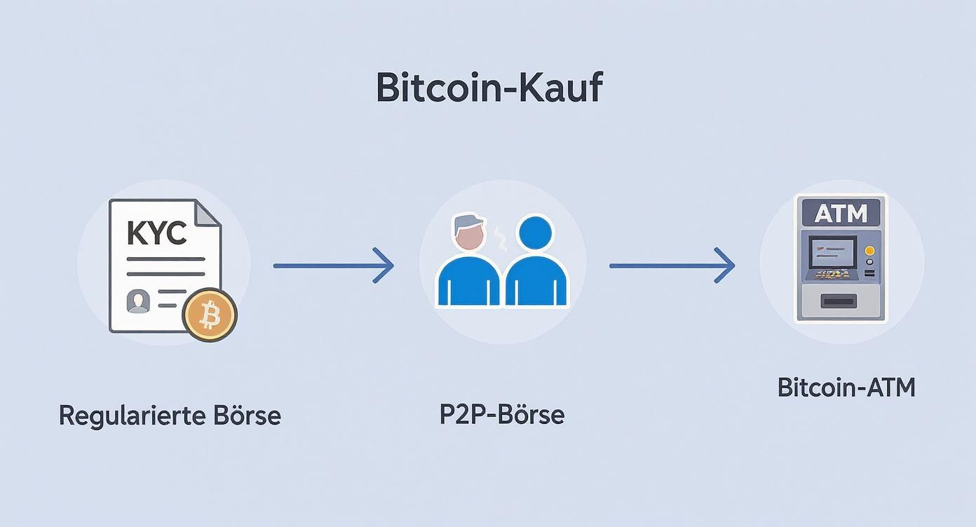 Infographic about bitcoin kaufen anonym