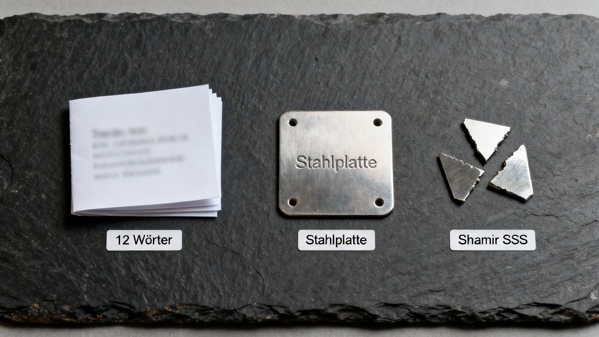 Seed Backup Strategien