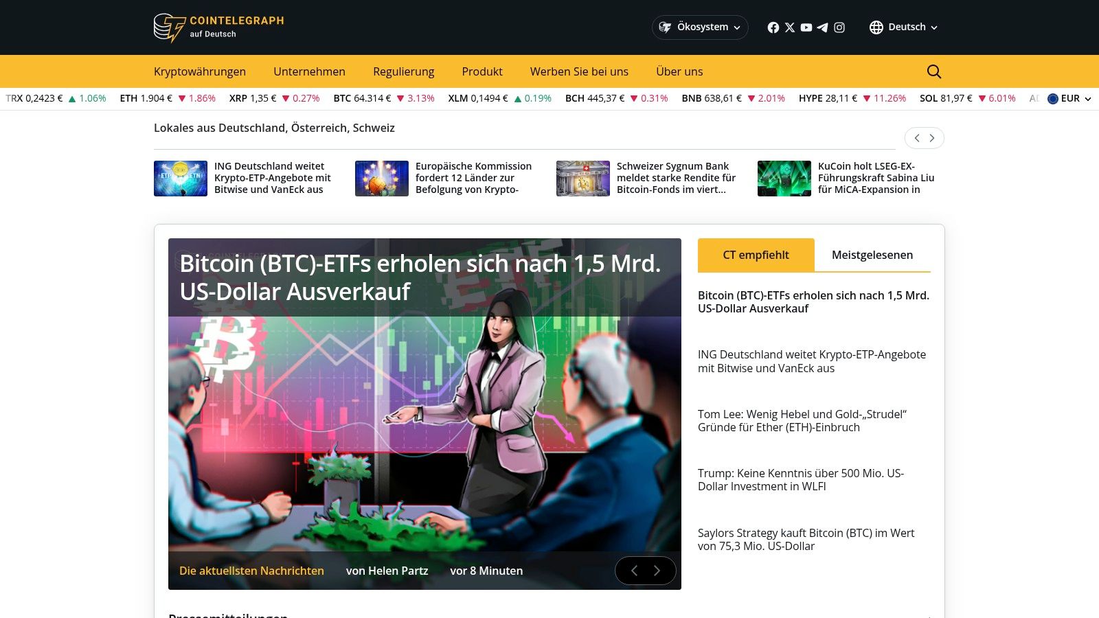 Cointelegraph Deutsch