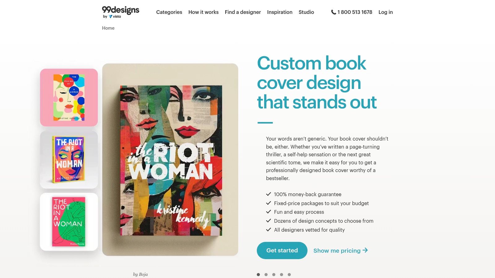 99designs by Vista (Book Cover Contests or Direct Hire)