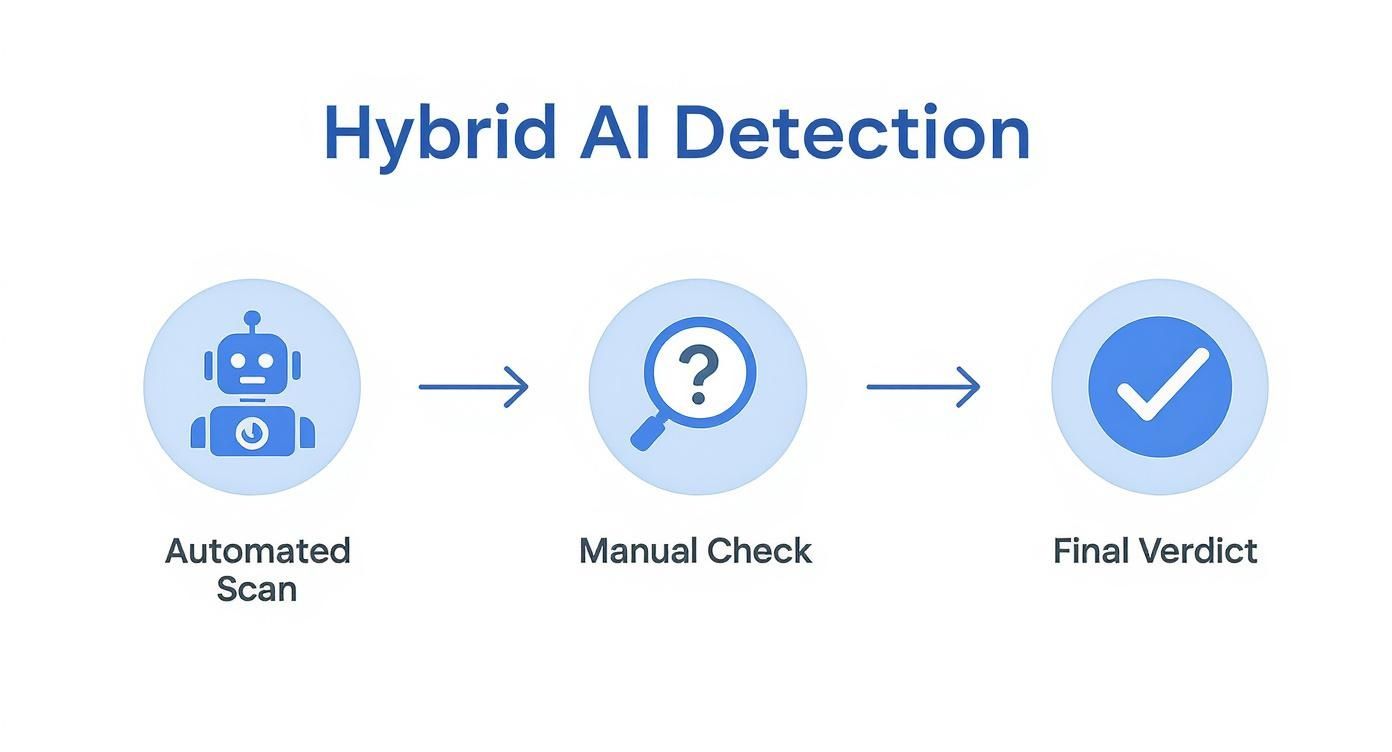 Infographic about detect ai image