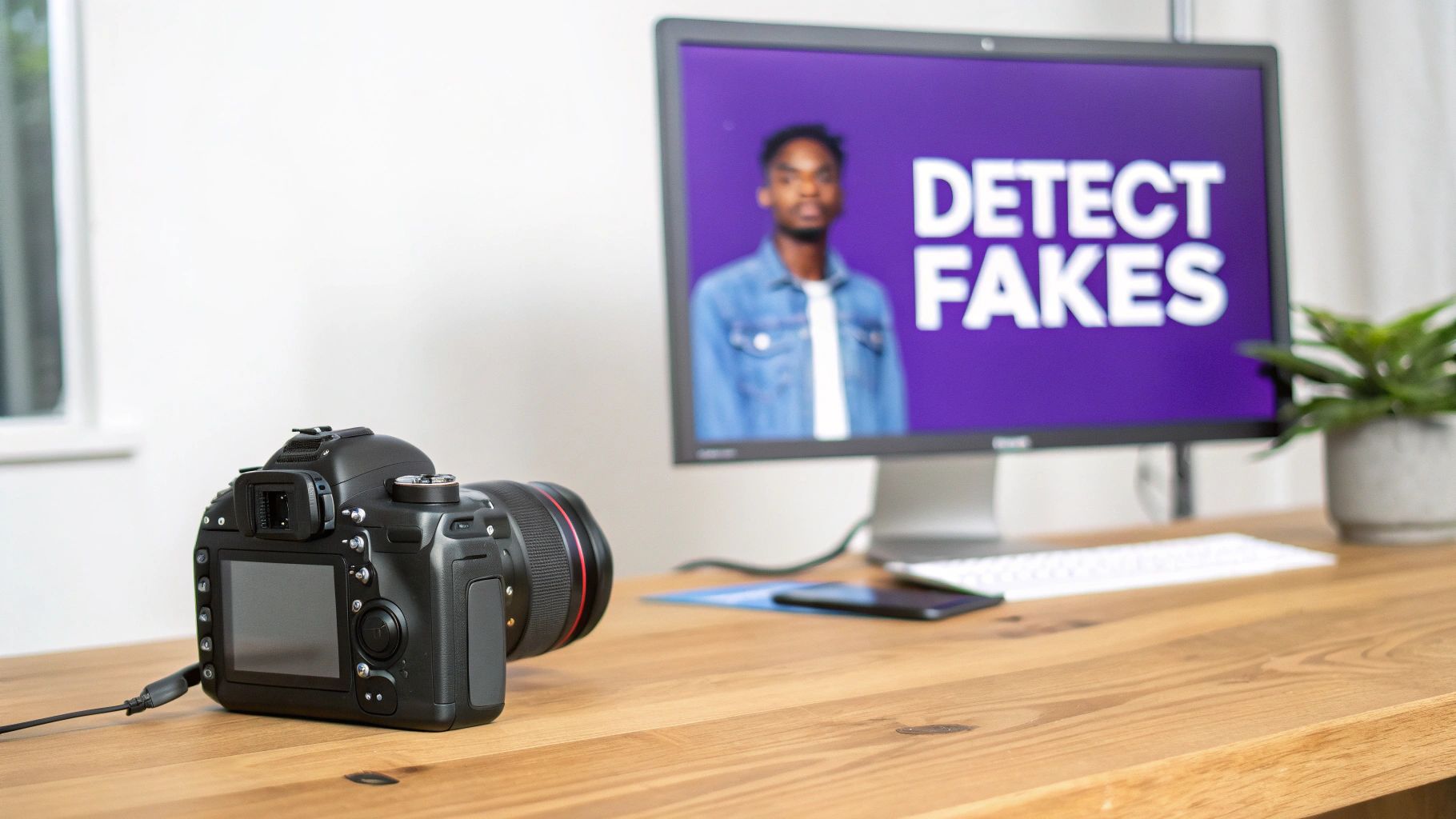a close-up of a human eye with digital data overlay, symbolizing AI vision