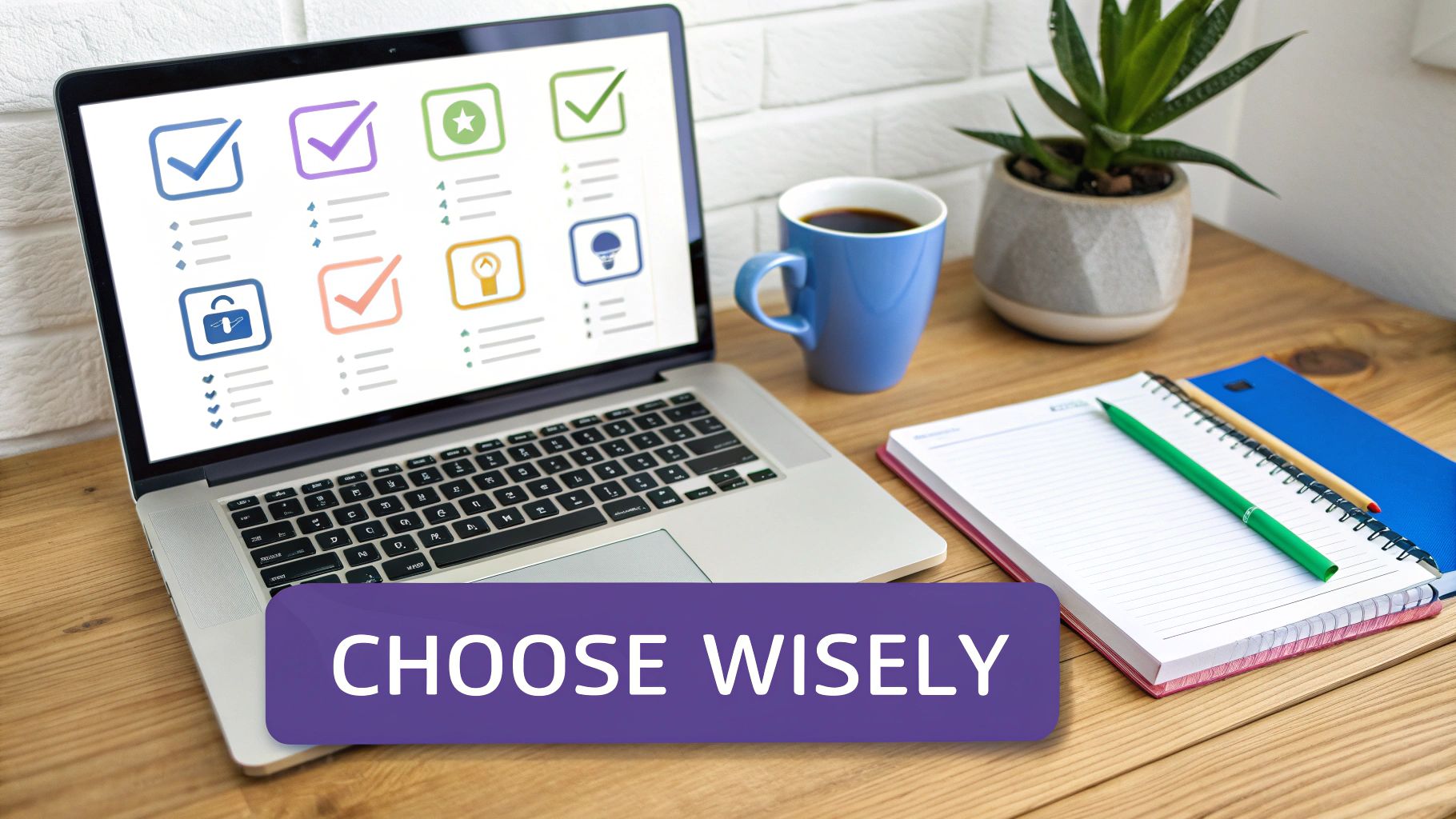 A person using a laptop to analyze an image, with charts and data overlays suggesting a detection process.