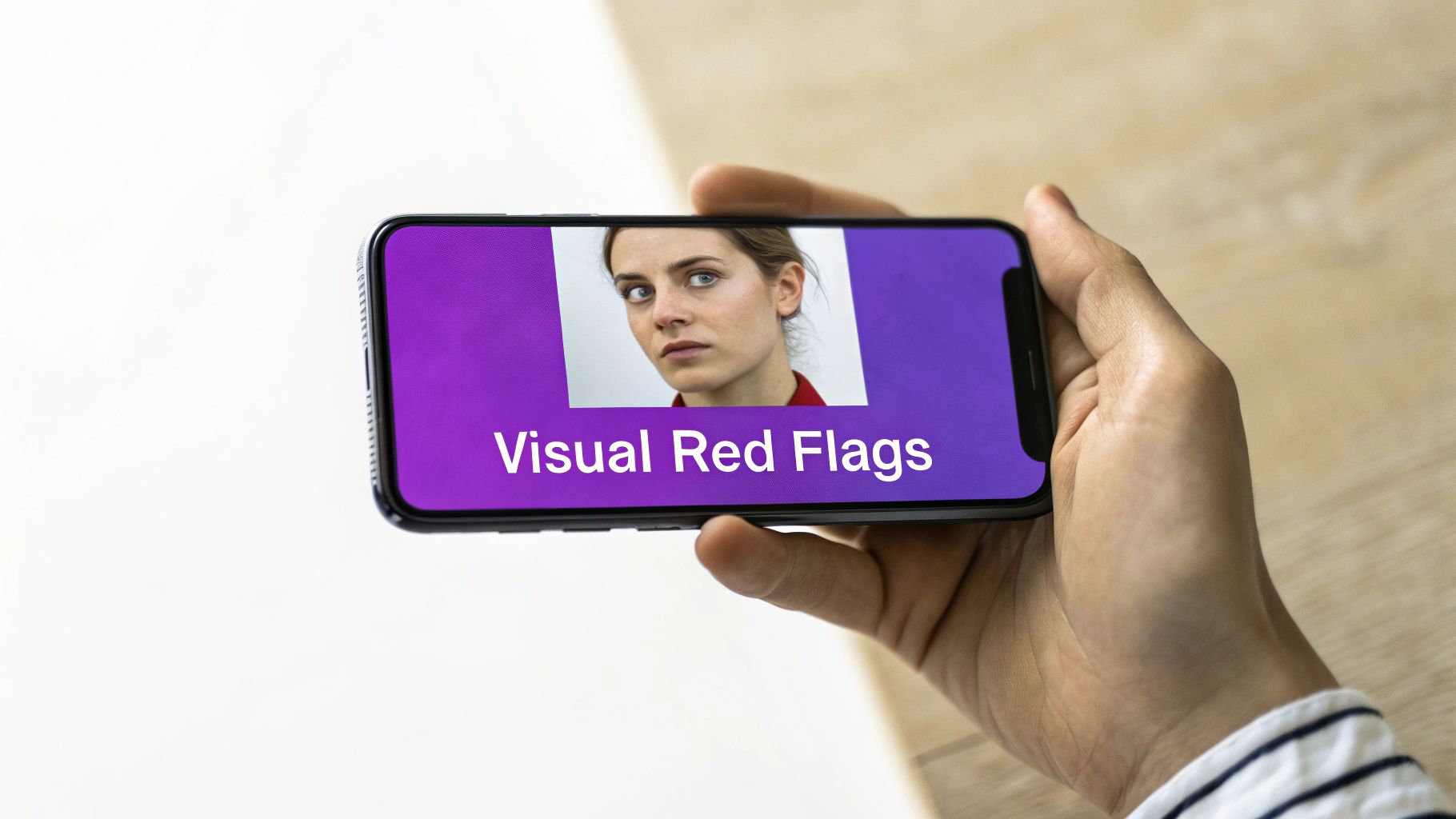 A close-up shot of a human hand contrasted with a slightly distorted, AI-generated hand, highlighting subtle flaws like unusual finger length or skin texture.